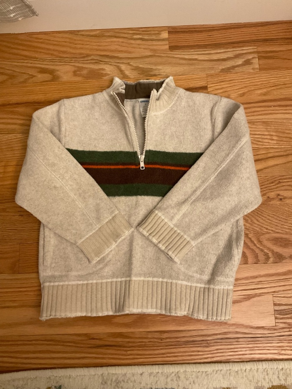 Gymboree Boys Quarter Zip Sweater